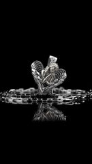 925 silver Over Angel Charm Pendant Diamond Angel Pendant Luxurious Angel Charm Elegant Anniversary Necklace Memorable Christmas Gift