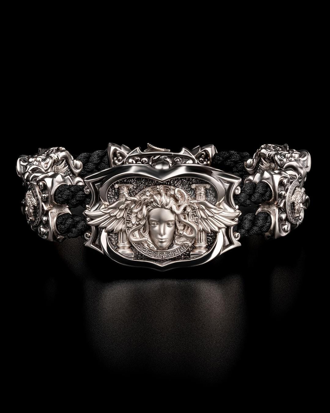 Amazing Medusa Bracelet—S925 Sterling Silver Bracelet — Handmade Creative Bracelet —Unique Gift—Birthday Gift—Surprise Gift