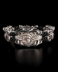 Amazing Medusa Bracelet—S925 Sterling Silver Bracelet — Handmade Creative Bracelet —Unique Gift—Birthday Gift—Surprise Gift