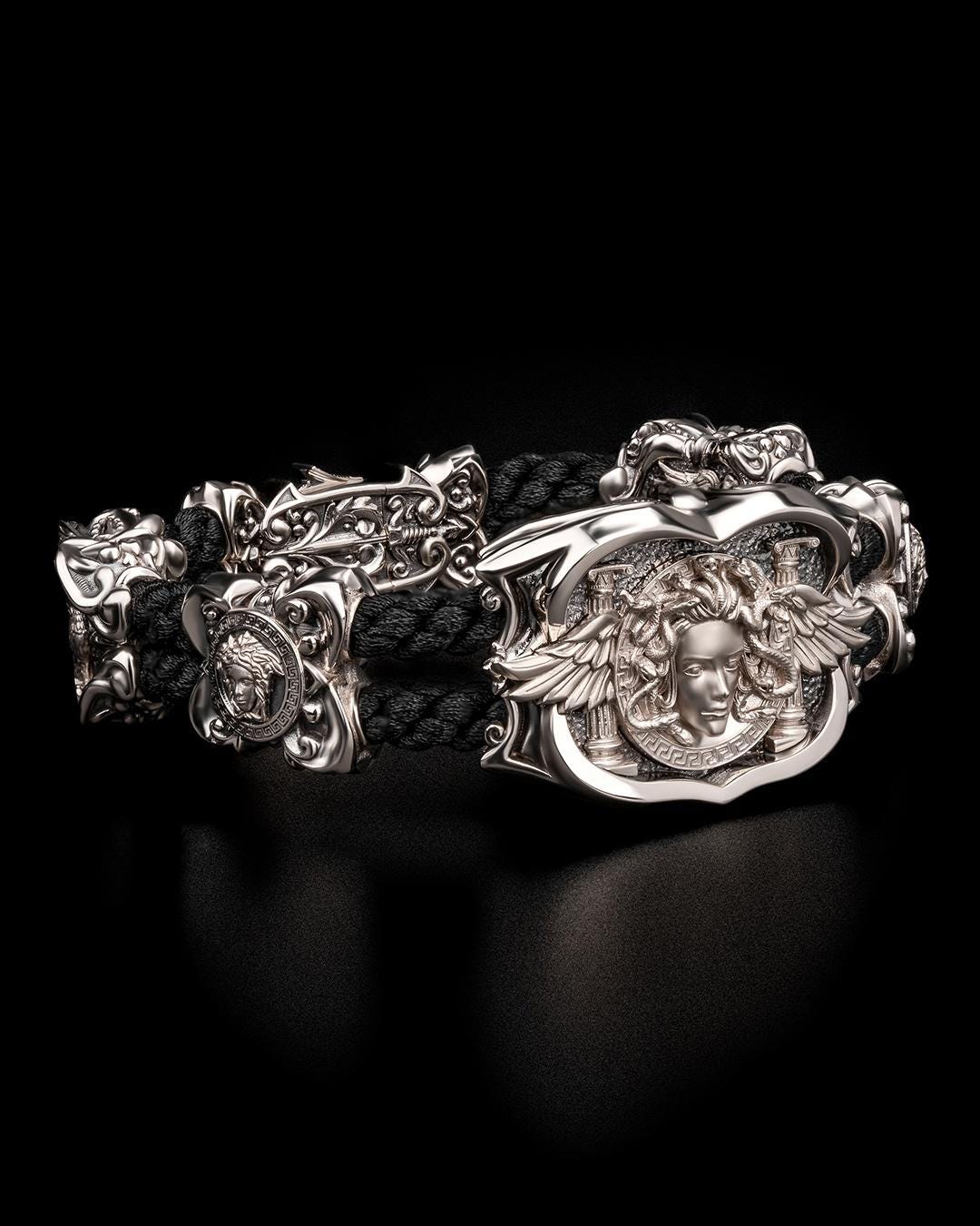 Amazing Medusa Bracelet—S925 Sterling Silver Bracelet — Handmade Creative Bracelet —Unique Gift—Birthday Gift—Surprise Gift