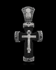 Christian Orthodox Cross Necklace, Jesus Cross Pendant, Mens Pendant, Silver Christian Jewelry,Religious Pendant, Birthday Gift for Him 303