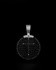 Christian Orthodox Cross Necklace, Jesus Cross Pendant, Mens Pendant, Silver Christian Jewelry,Religious Pendant, Birthday Gift for Him 548