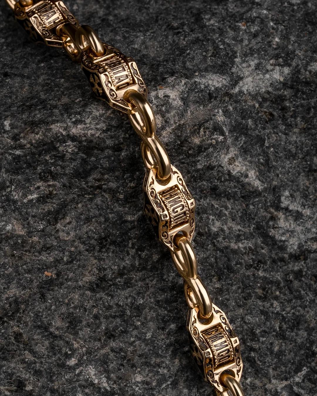 Orthodox chain art,Amazing Chain,S925 Sterling Silver Chain,Handmade Creative Chain,Unique Gift Birthday Gift,Crucifixion of Christ,244