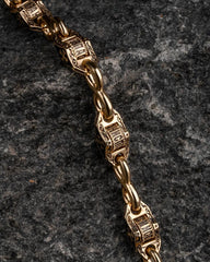 Orthodox chain art,Amazing Chain,S925 Sterling Silver Chain,Handmade Creative Chain,Unique Gift Birthday Gift,Crucifixion of Christ,244