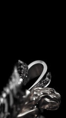 925 silver Over Angel Charm Pendant Diamond Angel Pendant Luxurious Angel Charm Elegant Anniversary Necklace Memorable Christmas Gift