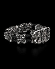 Amazing Bracelet,S925 Sterling Silver Bracelet,Handmade Creative Bracelet,Unique Gift Birthday Gift,Crucifixion of Christ,Cross ,Orthodox101